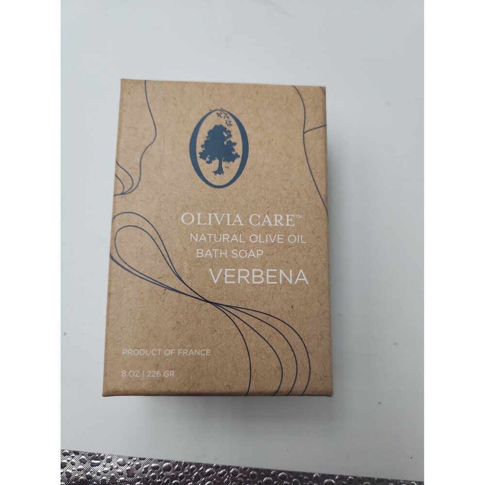 Olivia Care Organic Olive Oil Verbena 8 Oz Body Bath Soap – France